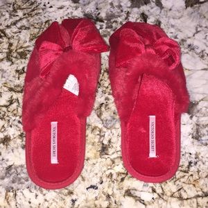 Red Victoria Secret Slippers